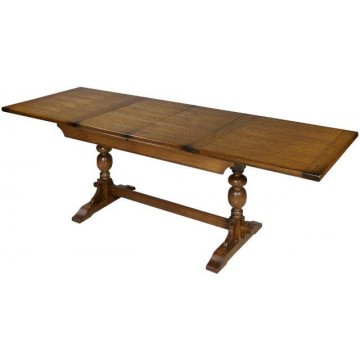 2803 Wood Bros Old Charm 5ft Lambourn Extending Dining Table