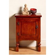 2981 Wood Bros Old Charm Single Door Pedestal Chest