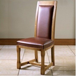 Old Charm Chatsworth CT2899 Dining Chair in Leather