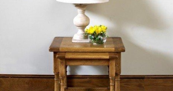 Chatsworth Small Nest of Tables Old Charm Wood Bros FurnitureBrands4U