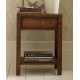 Balmoral 1 Drawer Side Table - IN STOCK AND AVAILABLE IN CHESTNUT FINISH