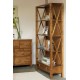 Balmoral 2 Drawer Single Bookcase