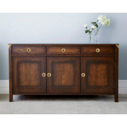 Balmoral 3 Door 3 Drawer Sideboard - IN STOCK AND AVAILABLE IN CHESTNUT FINISH