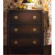 Balmoral 3 Drawer Chest - IN STOCK AND AVAILABLE WITH FREE DELIVERY IN HONEY FINISH