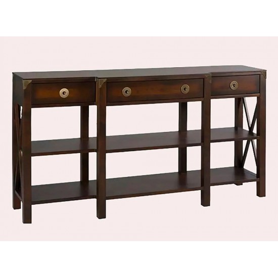 Balmoral 3 Drawer Triple Console Table 