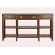 Balmoral 3 Drawer Triple Console Table 