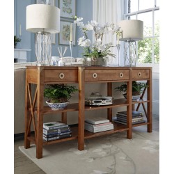 Balmoral 3 Drawer Triple Console Table 