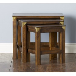 Balmoral Nest of 3 Tables - IN STOCK AND AVAILABLE WITH FREE DELIVERY