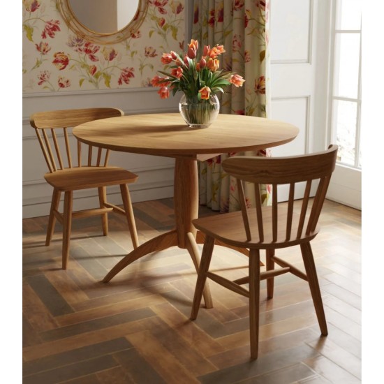 Brecon Extending Round Dining Table