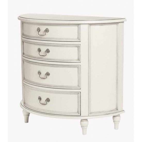 Clifton Half Moon 4 Drawer Chest 