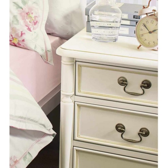 Clifton 3 Drawer Bedside Chest 