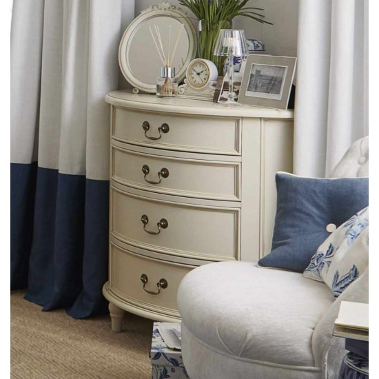 Clifton Half Moon 4 Drawer Chest 