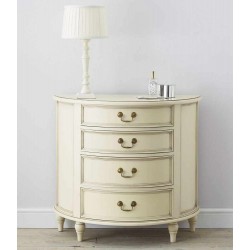 Clifton Half Moon 4 Drawer Chest 