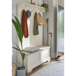 Dorset Tall Bench with Coat Rack