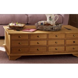 Garrat 12 Drawer Coffee Table 