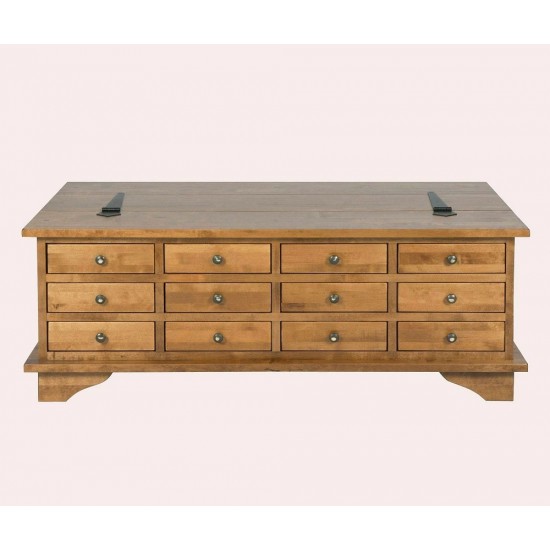 Garrat 12 Drawer Coffee Table 