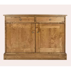 Garrat 2 Door 2 Drawer Sideboard - WAREHOUSE CLEARANCE ITEM IN HONEY FINISH - LIMITED AVAILABILITY