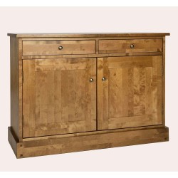 Garrat 2 Door 2 Drawer Sideboard - WAREHOUSE CLEARANCE ITEM IN HONEY FINISH - LIMITED AVAILABILITY