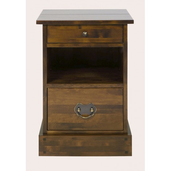 Garrat 2 Drawer Side Table