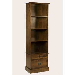 Garrat 2 Drawer Single Bookcase 