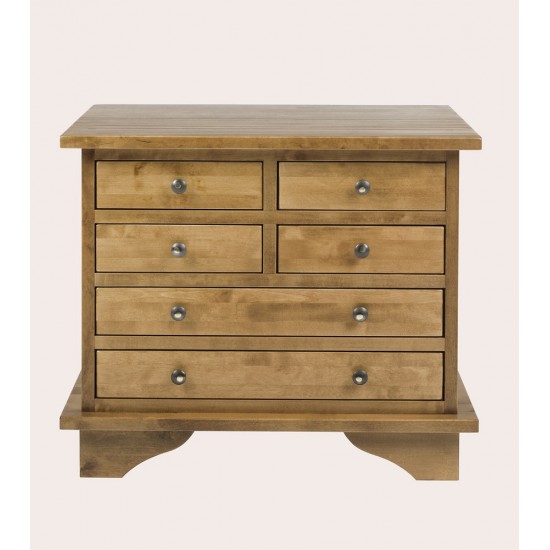 Garrat 6 Drawer Lamp Table