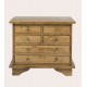 Garrat 6 Drawer Lamp Table