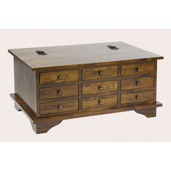 Garrat 9 Drawer Coffee Table 