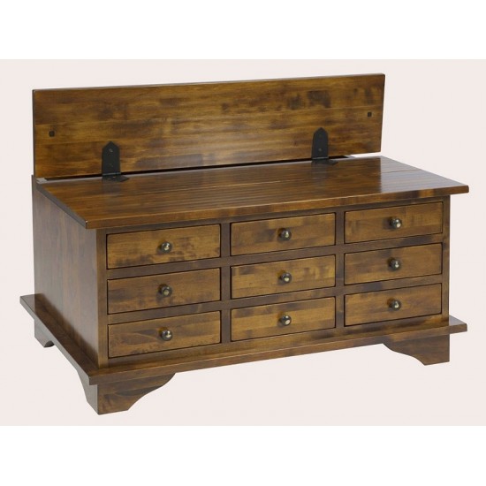 Garrat 9 Drawer Coffee Table 