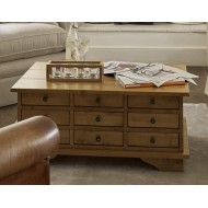 Garrat 9 Drawer Coffee Table 