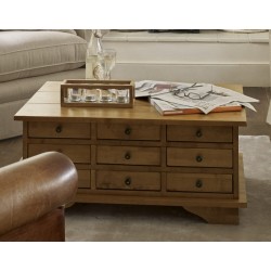 Garrat 9 Drawer Coffee Table 