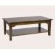 Garrat Rectangular Coffee Table - IN STOCK & AVAILABLE IN CHESTNUT