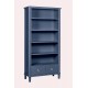 Henshaw 2 Drawer Single Bookcase