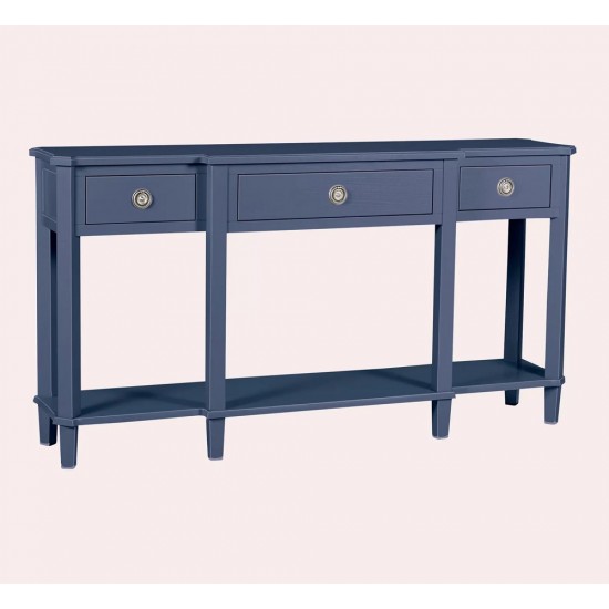 Henshaw 3 Drawer Triple Console Table 