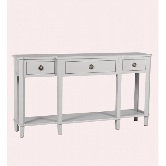 Henshaw 3 Drawer Triple Console Table 