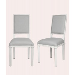 Henshaw Pair of Dining Chairs - IN STOCK AND AVAILABLE IN PALE CHARCOAL