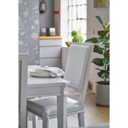 Henshaw Pair of Dining Chairs - IN STOCK AND AVAILABLE IN PALE CHARCOAL