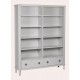 Henshaw 2 Drawer Double Bookcase