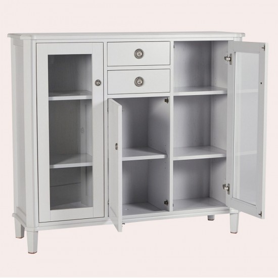 Henshaw 3 Door 2 Drawer Low Display Unit