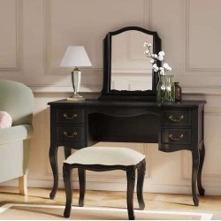 Montpellier Dressing Table & Stool Set - IN STOCK AND AVAILABLE IN WALNUT FOR QUICK DELIVERY