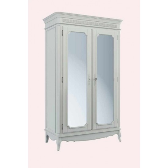 Provencale 2 Door Mirrored Wardrobe