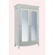 Provencale 2 Door Mirrored Wardrobe