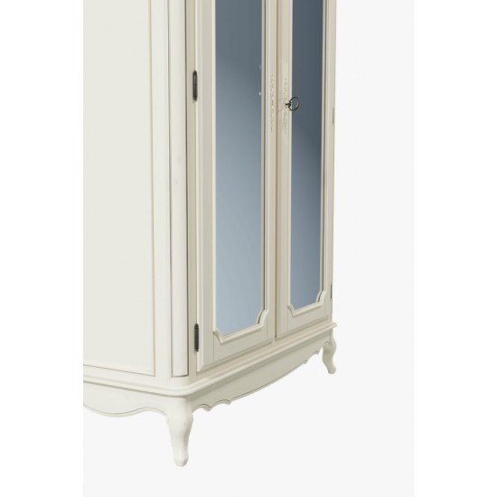 Provencale 2 Door Mirrored Wardrobe