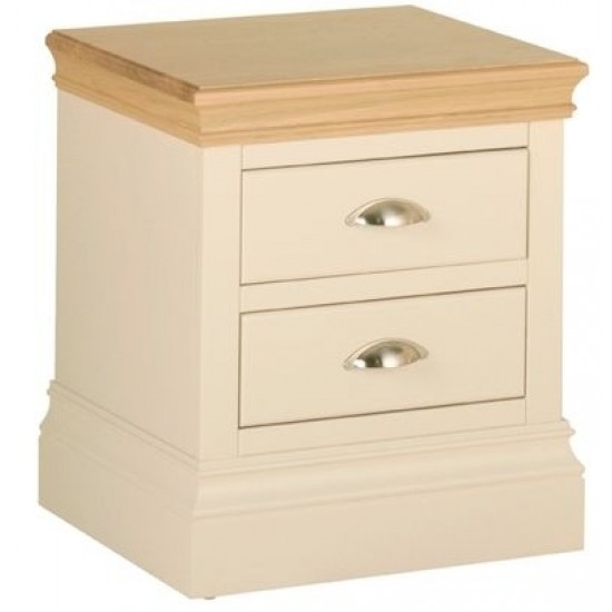 Lundy 2 Drawer Bedside