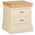 Lundy 2 Drawer Bedside