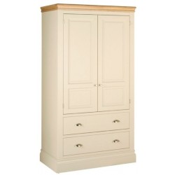 Lundy 2 Drawer Wardrobe - EASTER PROMOTION UNTIL 30-4-2025 - FREE LOVE TO SHOP VOUCHERS FOR ALL ORDERS PLACED THIS MONTH. 