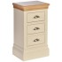 Lundy Compact 3 Drawer Bedside