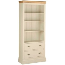 Lundy 6' Bookcase + Drawers