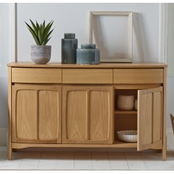 Shadows Shaped 3 Door Sideboard - 303B - SALE PROMOTIONAL PRICE UNTIL 5TH APRIL 2024!