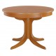 2164 Nathan Shades Circular Pedestal Dining Table with Sunburst Top - TK115