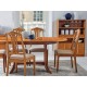 3114 Nathan Slat Back Dining Chair in Teak - TK221